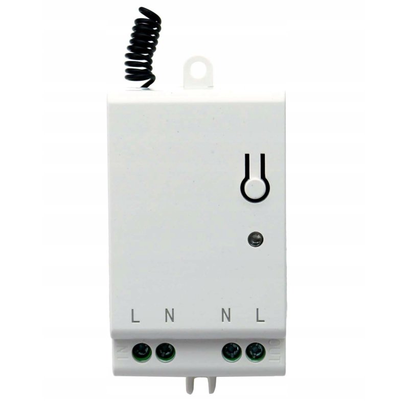 Przekaźnik odbiornik 230V radiowy RF 433Mhz do włączników bezprzewodowych