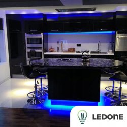 TAŚMA LED RGB + BIAŁY ZESTAW 5m 5050 KOLOROWE NA PILOTA PILOT Z ZASILACZEM