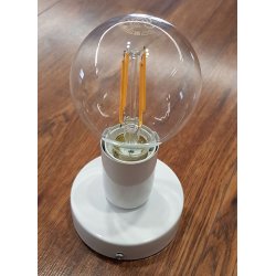 LAMPA sufitowa plafon biały Loft na E27 Edison