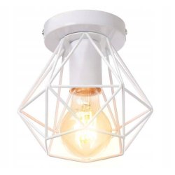 LAMPA stała sufitowa plafon Loft klosz diament E27