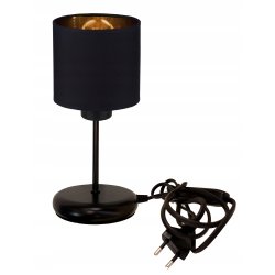 Lampka nocna Lampa stołowa loft na led E27 Abażur