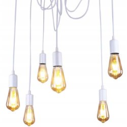 LAMPA sufitowa wisząca ZWIS Edison Loft E27 PAJĄK