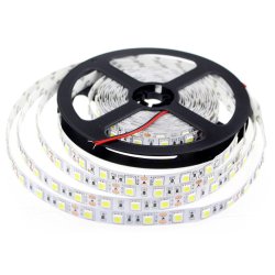 TAŚMA listwa 300 LED 5050 SMD 5m BIAŁA ZIMNA IP20