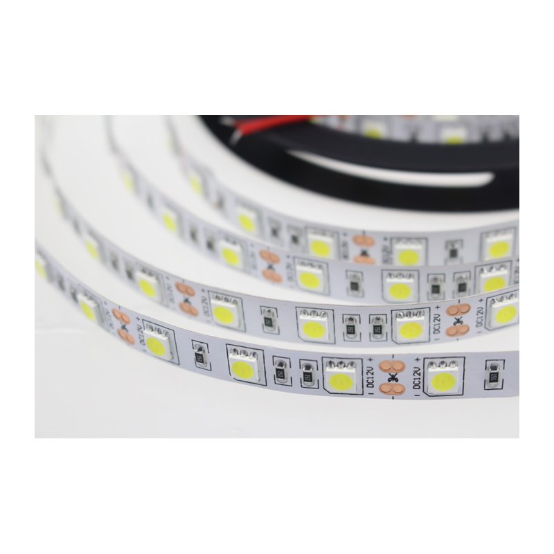 TAŚMA listwa 300 LED 5050 SMD 5m BIAŁA ZIMNA IP20