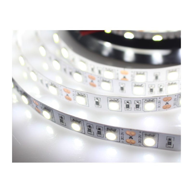 TAŚMA listwa 300 LED 5050 SMD 5m BIAŁA ZIMNA IP20