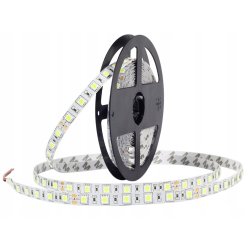 TAŚMA listwa 300 LED 5050 SMD 5m BIAŁA ZIMNA IP20