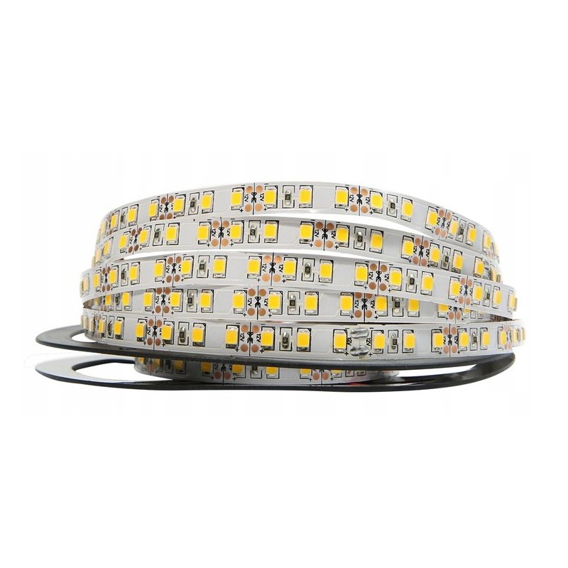 TAŚMA LED SMD 2835 600 5m ip20 BIAŁA CIEPŁA