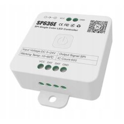 Kontroler Magic do taśm led MONO cyfrowy płynący sterownik WS2811 5-24V SPI