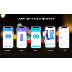 Kontroler Magic do taśm led MONO cyfrowy płynący sterownik WS2811 5-24V SPI