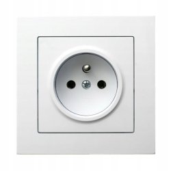 GNIAZDO POJEDYNCZE z/Uz z RAMKĄ OSPEL AS 1kpl.