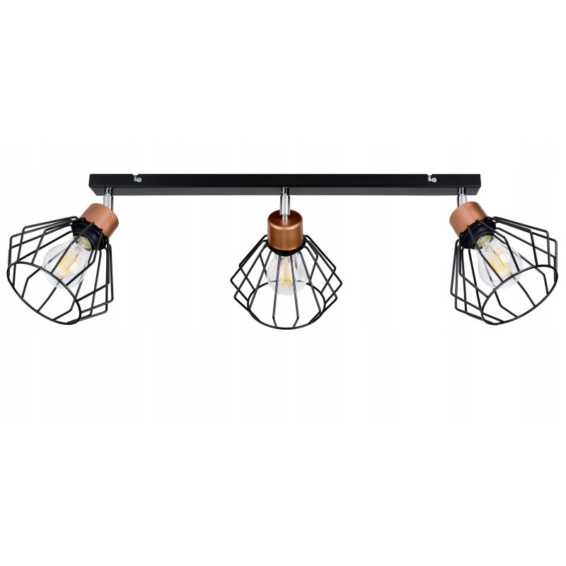 LAMPA plafon SUFITOWA ŻYRANDOL loft BRYLANT DRUT B