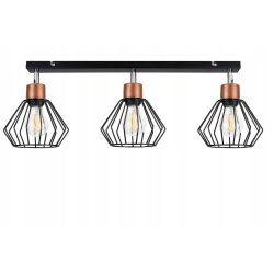 LAMPA plafon SUFITOWA ŻYRANDOL loft BRYLANT DRUT B