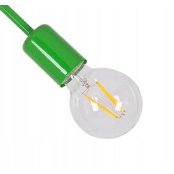 KOLOROWA LAMPA SUFITOWA ZWIS ŻYRANDOL SNAKE 5xE27