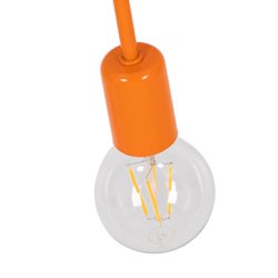 KOLOROWA LAMPA SUFITOWA ZWIS ŻYRANDOL SNAKE 5xE27