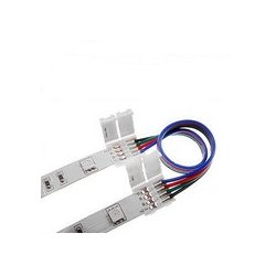 Złączka podwójna do taśmy LED RGB 10mm łącznik
