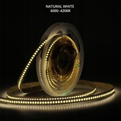 TAŚMA LED SUPER MOCNA PREMIUM 12V smd 2835 IP20 240diod/m NEUTRALNA 1m