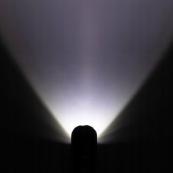 Latarka ręczna led COB XPE zoom Taktyczna mocna na akumulator USB C w etui