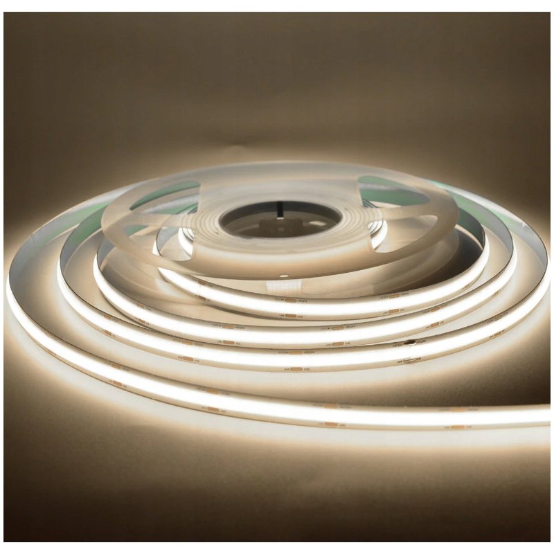 TAŚMA termococon LED COB 12V WODOODPORNA IP67 NEUTRALNY LINIA ŚWIATŁA DW 5M