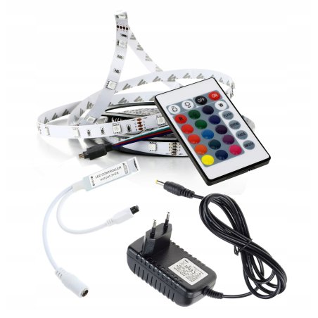 Taśma LED ZESTAW 150 RGB 2m...