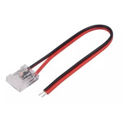 Złączka do taśm LED COB IP20 8mm łącznik z kablem