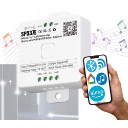 Sterownik Magic Digital IC SPERL taśm LED COB CCT cyfrowy WS2811 SPI music