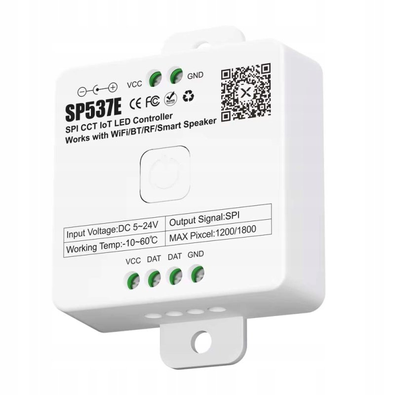 Sterownik Magic Digital IC SPERL taśm LED COB CCT cyfrowy WS2811 SPI music