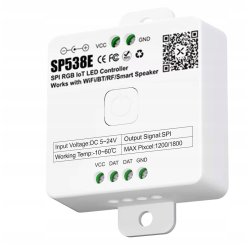 Sterownik Magic Digital IC SPERL taśm LED COB RGB cyfrowy WS2811 SPI music