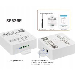 Sterownik Magic Digital IC SPERL taśm LED COB MONO cyfrowy WS2811 SPI music
