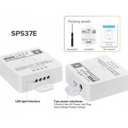 Sterownik Magic Digital IC SPERL taśm LED COB CCT cyfrowy WS2811 SPI music