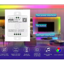 Sterownik Magic Digital IC SPERL taśm LED COB RGB cyfrowy WS2811 SPI music