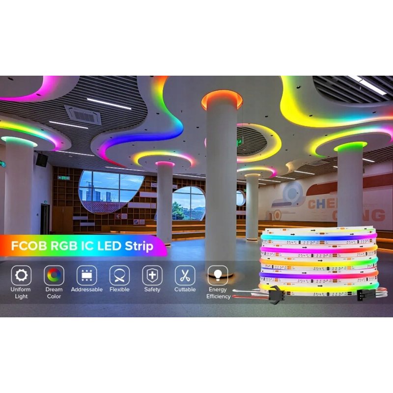 Sterownik Magic Digital IC SPERL taśm LED COB RGB cyfrowy WS2811 SPI music