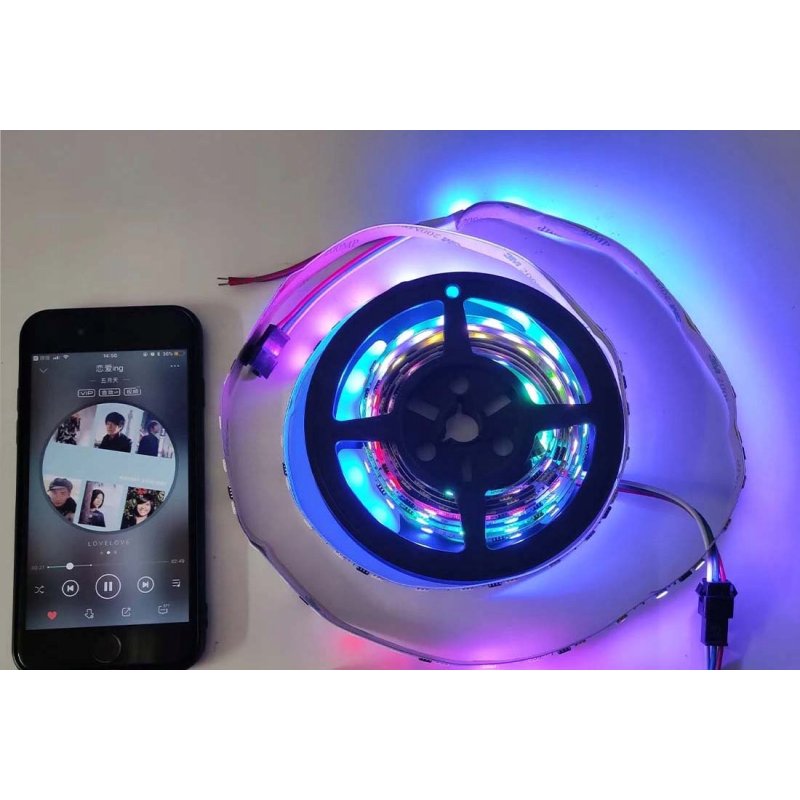 Sterownik Magic Digital IC SPERL taśm LED COB RGB cyfrowy WS2811 SPI music