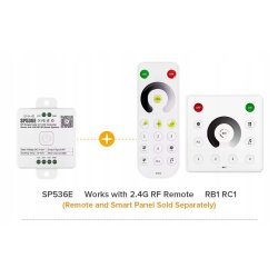 Sterownik Magic Digital IC SPERL taśm LED COB MONO cyfrowy WS2811 SPI music