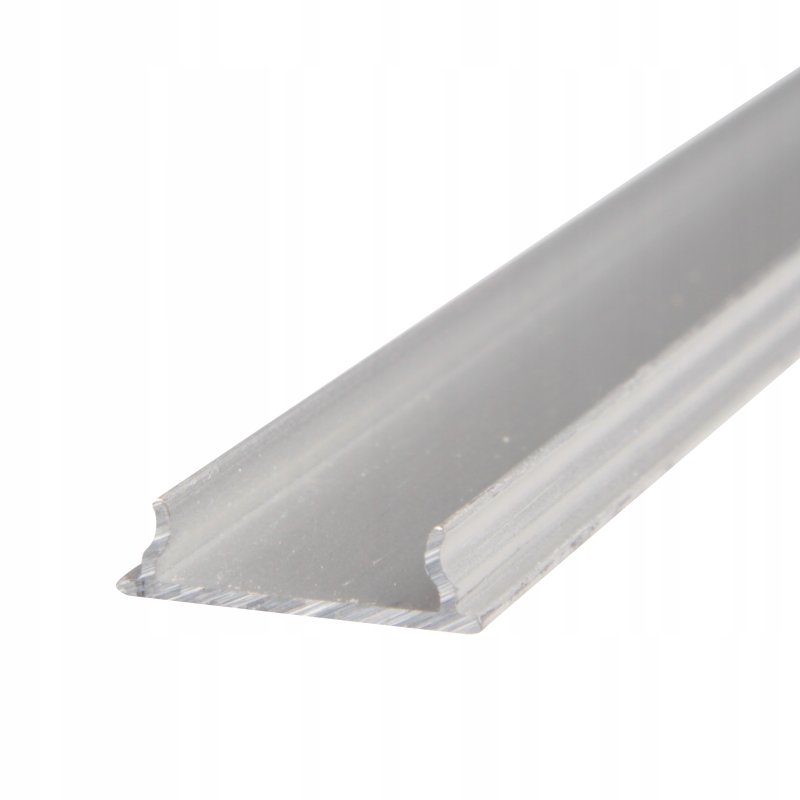 Profil ELASTYCZNY giętki do taśm LED COB na łuki okręgi aluminiowy + KLOSZ