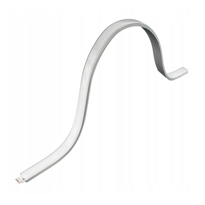 Profil ELASTYCZNY giętki do taśm LED COB na łuki okręgi aluminiowy + KLOSZ