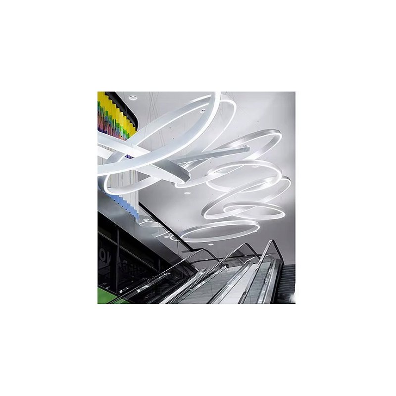 Profil ELASTYCZNY giętki do taśm LED COB na łuki okręgi aluminiowy + KLOSZ