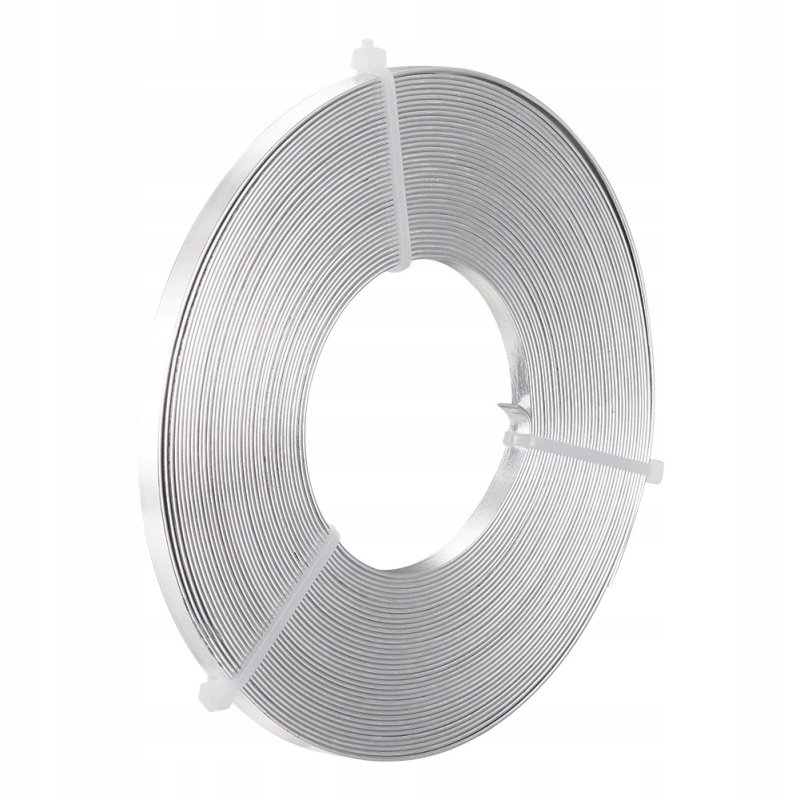 Profil aluminiowy elastyczny PŁASKI do taśm led 1m