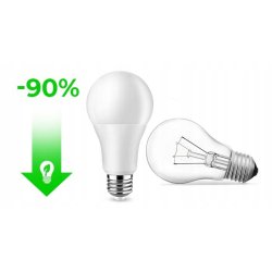 ŻARÓWKA Eco E27 LED 15W Barwa CIEPŁA Ekonomiczna