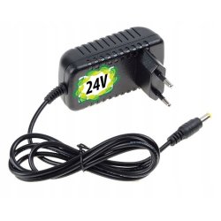 ZASILACZ WTYCZKOWY IMPULSOWY 24V 1A 24W wtyczka kabel DC do Taśm LED RGB