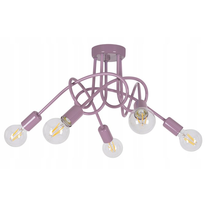 Lampa wisząca sufitowa żyrandol dzieci PASTI fiole