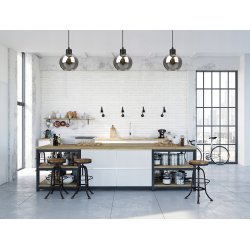 LAMPA sufitowa wisząca ZWIS ŻYRANDOL KULA Szklana