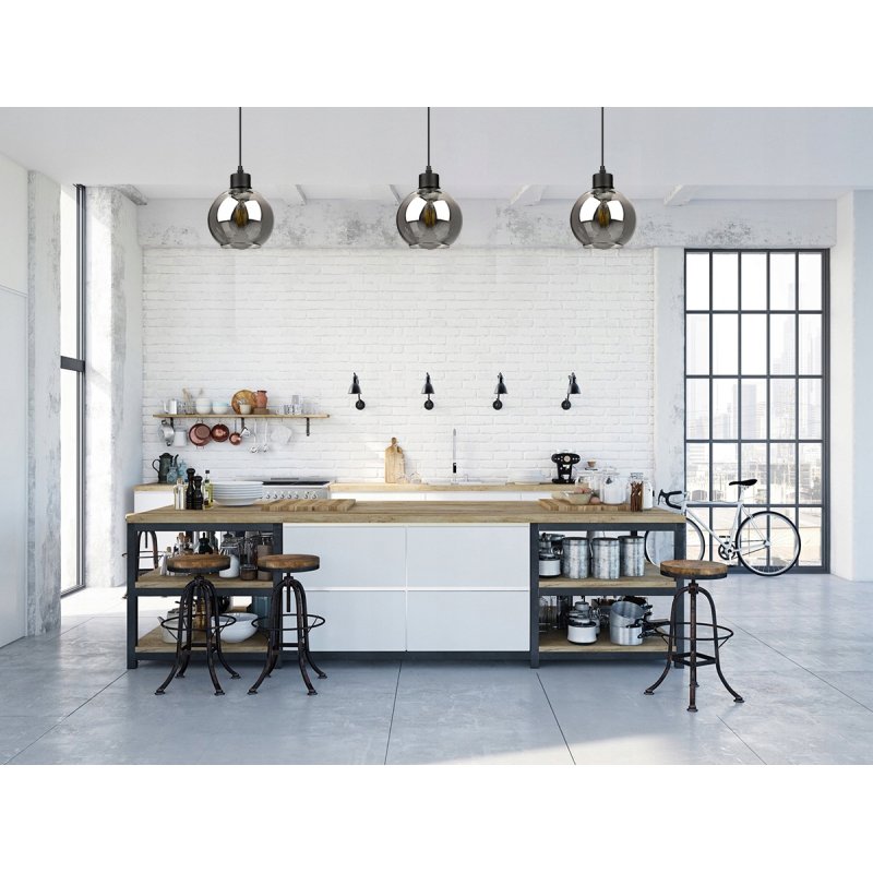 LAMPA sufitowa wisząca ZWIS ŻYRANDOL KULA Szklana