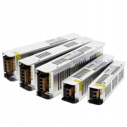 ZASILACZ MONTAŻOWY 12V 100W SLIM MODUŁOWY DO TAŚM LED CCTV MONTAŻOWY