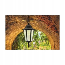 Lampa OGRODOWA Wisząca ZEWNĘTRZNA LED E27 Latarnia