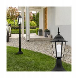 Lampa OGRODOWA Wisząca ZEWNĘTRZNA LED E27 Latarnia