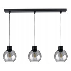 LAMPA wisząca sufitowa ŻYRANDOL ZWIS KULA szklana