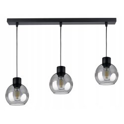 LAMPA wisząca sufitowa ŻYRANDOL ZWIS KULA szklana