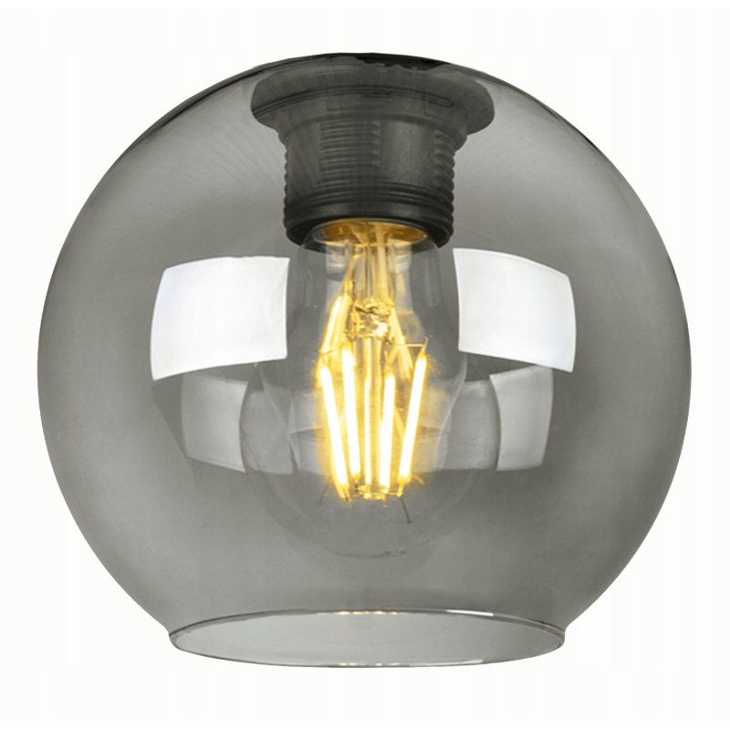 LAMPA wisząca sufitowa ŻYRANDOL ZWIS KULA szklana