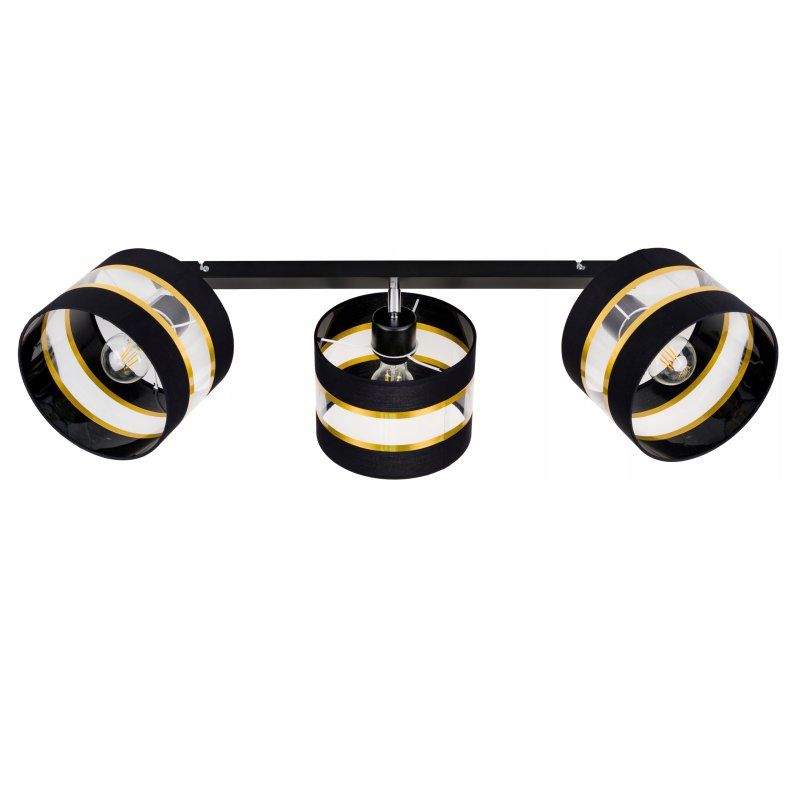 LAMPA plafon ruchomy żyrandol sufitowa ABAŻUR czarny zielony niebieski 20cm