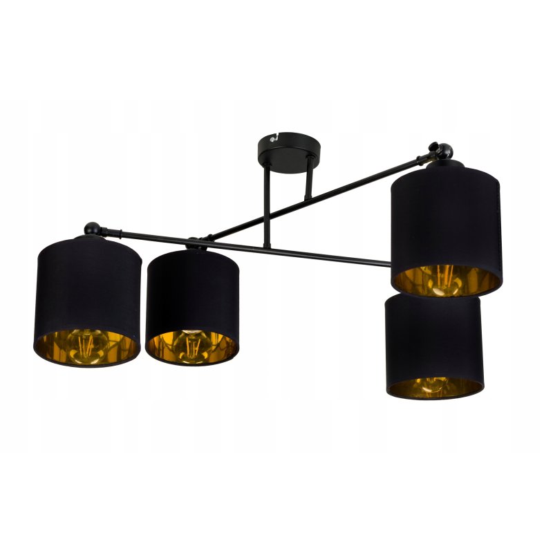 LAMPA sufitowa żyrandol regulowany LOFT ruch 4 E27